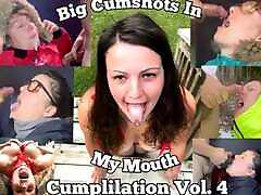 Compilation Huge Cumshots In mouth On Face volume 4