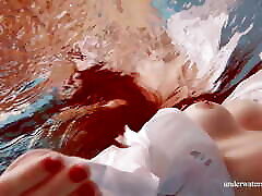 Juicy body pinoy m2m video Lola swims naked