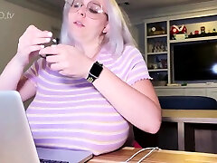 Blonde MILF with Big Boobs Playing Cam indian air hostess porn videos fucking teen xnxx