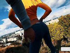 Public Blowjob And Cumshot In The Mouth Slusty Fitness Model