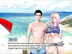 Prince Of Suburbia 44: Cream application ends in hot premature bbc on the beach - By EroticGamesNC