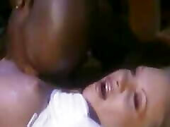 Stunning Blonde Beauty Gets Both Her Holes Stretched by Two Hung Black Dudes
