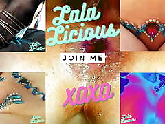 Lala Licious - Peeing onto Camo