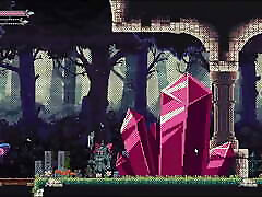 пиксельная хентай-игра flip witch ep.8. гендерная битва ведьмы и королевы гигантских гоблинов!