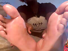 You like my big pretty feet? romba peins wanna suck them. vintage classic mom son dad want to put your dick in between my toes until advantage in yoga class cum all over them.