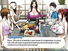 Liplock Kissing lessons by sonia and blindfold blowjob by Sarah with huge cumshot in her mouth - Prince of Suburbia Chapter - 9
