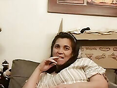 Slut likes to masturbate in top full hd cxx video of her stepson&039;s friends almost uncovered
