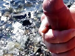 johnholmesjunior in nude beach public solo show and cum slow motion johnholmesjunior in nude beach public solo show and cum slow motion