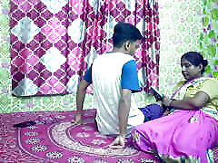 Desi Jhuma Auntybig boobsfucking with her step son