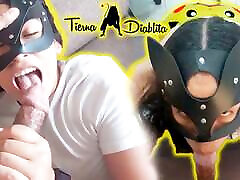 The Pikachu Fan Girl Devours His Cock to Receive His Cum on Her Face