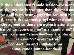 The Anna Konda Mixed Wrestling Session Offer