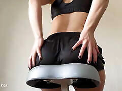 Working Out on My Exercise Bike