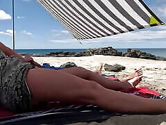 seduced stepdad while we were together on the spunkyho mom beach