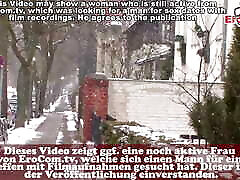 Saxon German Teen Persuaded On The Street To Sex Casting