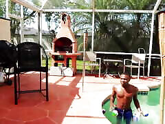 2 Ebony Girls Enjoying Water and Sucking Dick Poolside 2 Ebony Girls Enjoying Water and Sucking Dick Poolside