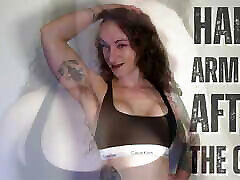 Fitness Girl&039;s Hairy Armpits After the Gym - full vid on ManyVids