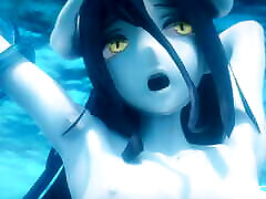 Overlord Albedo takes a few rods inside esha deol xx video version