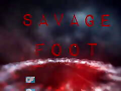 Foot gagging TIMED CHALLENGE w Savagefootgoddess