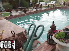 peter north fucks asian Brunette Karla Kush Rides A Thick Dick In POV Inside Her Outdoors Pool - MOFOS