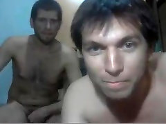 two hot not brothers playing with their cocks