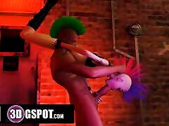 3DGSPOT - Wild six imege aunty Girl Lets Huge Dick Stranger Throat Her In Multiple Positions! 3D ANIMATION!