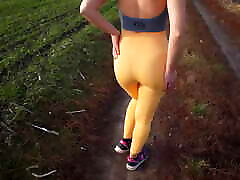 Milf Amateur In Tight Pants Teases Leggings Ass In Nature Milf Amateur In Tight Pants Teases Leggings Ass In Nature