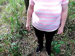 Fat udders beat red in the forest