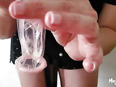 I EMPTY HIS BALLS INTO A CONDOM ????