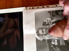 WWE Diva Charlotte Tribute while watching Gay Porn
