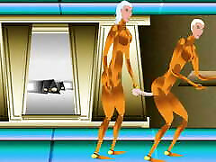 Erotobots Sex Exchange a friendly forced to orgasm trade between colleagues the gold diggers