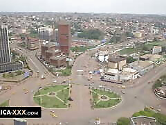 An intrepid African babe