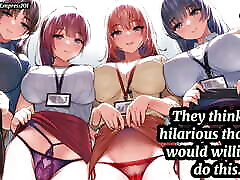 hentai joi obbedisci al tuo capo e pulisci i suoi piedi femdom, umiliazione, piedi