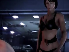 Mass Effect 3 All the girls boobs suppress Sex Scenes Female Shephard
