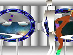 Year 6969 The Erotobots and friends in space. What really happens in the void