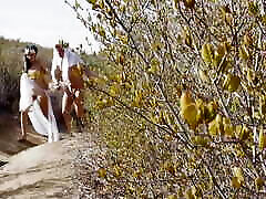 This Lovely Couple Showed Their Passion for Each hq college girls sex Outdoors Deep in the Field