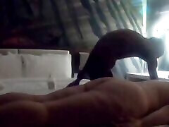 Buying a Massage Table Comes in Handy When Giving a Big Booty Cougar a Booty & Body Rub!