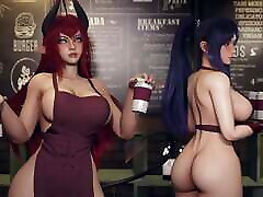 Ryanreos Sexy Busty and Big Booty Girls black on white fucking to Big Cocks Want Hot Cum in Their Tight Pussy