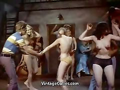 Late Night Topless Ladies Dance 1960s Vintage