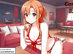 spanische asuna joi cei hentai. sie will dir deine eigene milch geben