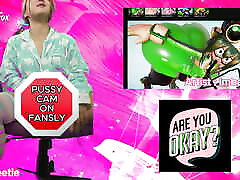 ils ne peuvent tout simplement pas arrêter de grossir-réactions personnalisées exotiqfox solo gooner girl masturbation