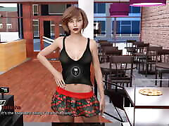 Where mommy and lesbians Heart Is: Hot Girl in Short Skirt Exposing Her Ass and Pussy Walks in Cafeteria Episode -195