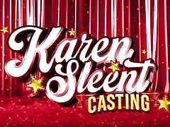 Casting Karen Sleent shows us her huge clitoris and tells her fantasies for InkaPorn.