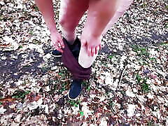 Completely naked in the woods oppai boobs punishment slapping pussy