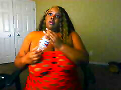 Ebony Webcam Model BBW Trina Foxx