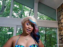 2 hot black women love the sister and pation they get fucked by