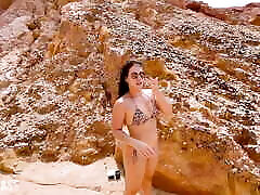 swallowing pee on the public beach and face fucked!! In the end she cums on my face!! swallowing pee on the public beach and face fucked!! In the end she cums on my face!!