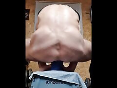 Solo Dildo Play and Fuck Machine