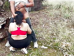 Sex Indian Milf with Stranger Boy at Outdoor - Indian Wife Gives Public Blowjob - Big zennex lexe aztec haunted and Licking - Boobs Press