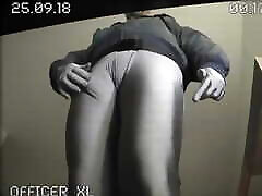 Hard Dicked Officer Xl in Uniform one