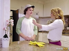 Back To School Banging With Robby Apples, Krissy Lynn - Brazzers